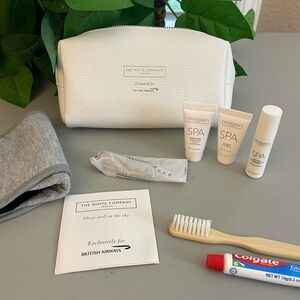The White Company British Airways Amenity Pouch